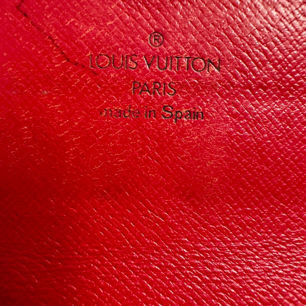 AUTHENTIC Louis Vuitton Red Epi Leather Wallet - Picture 7 of 11